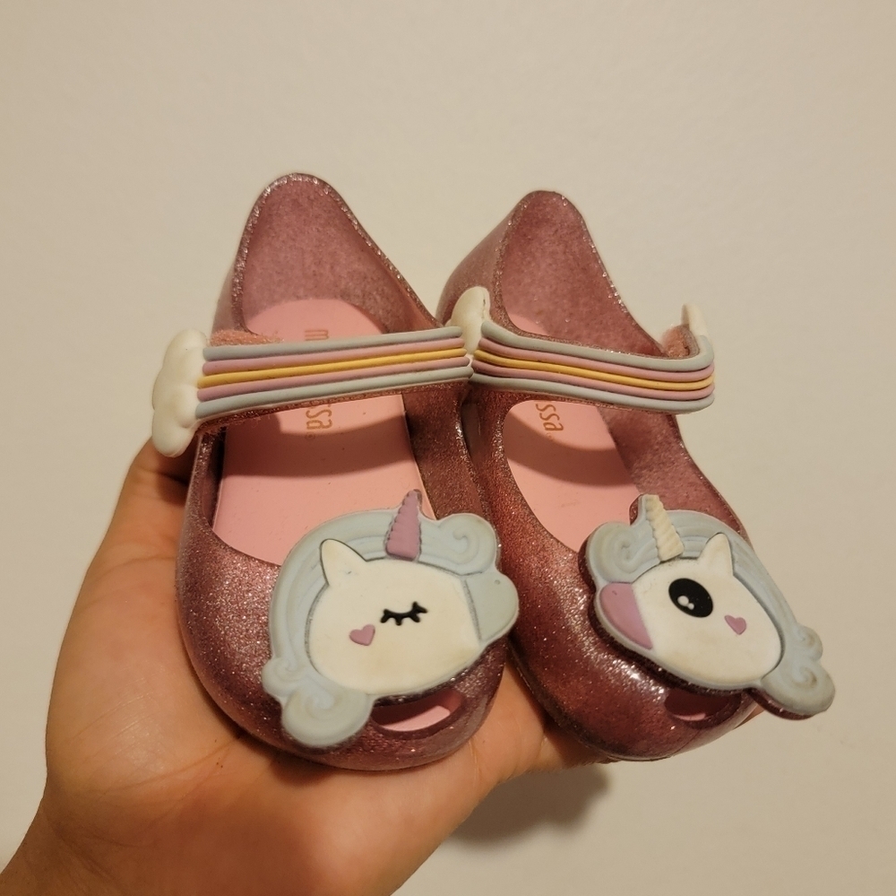 Mini Melissa toddler size 5 Mary Jane shoes